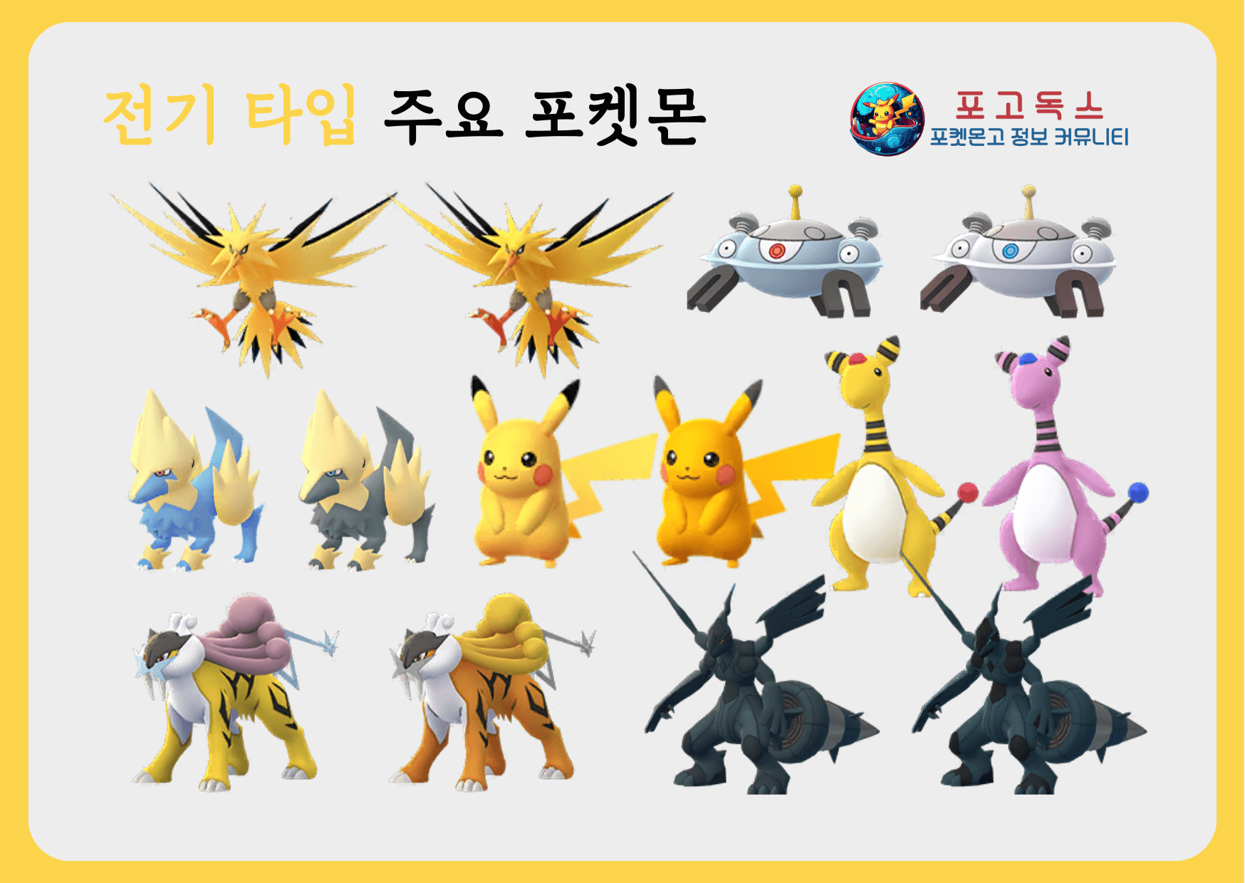 전기 주요